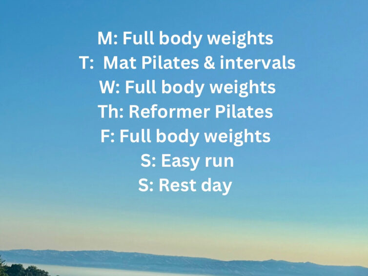 Weekly Workouts & Movement