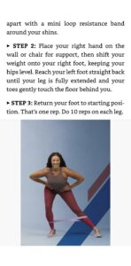 single-leg tap back step 2 and 3