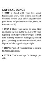 lateral lunge