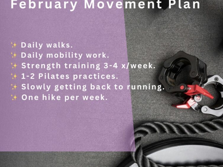 February Movement and Exercise Plan