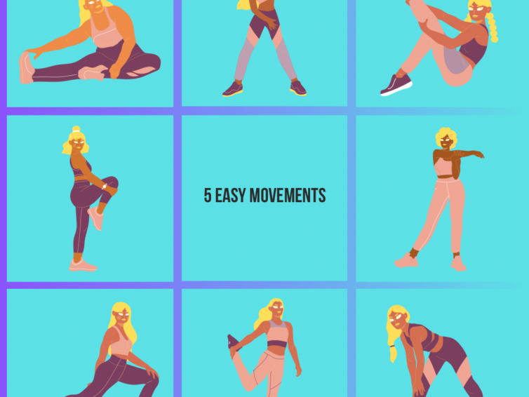 5 Gentle Movements to Do Anywhere